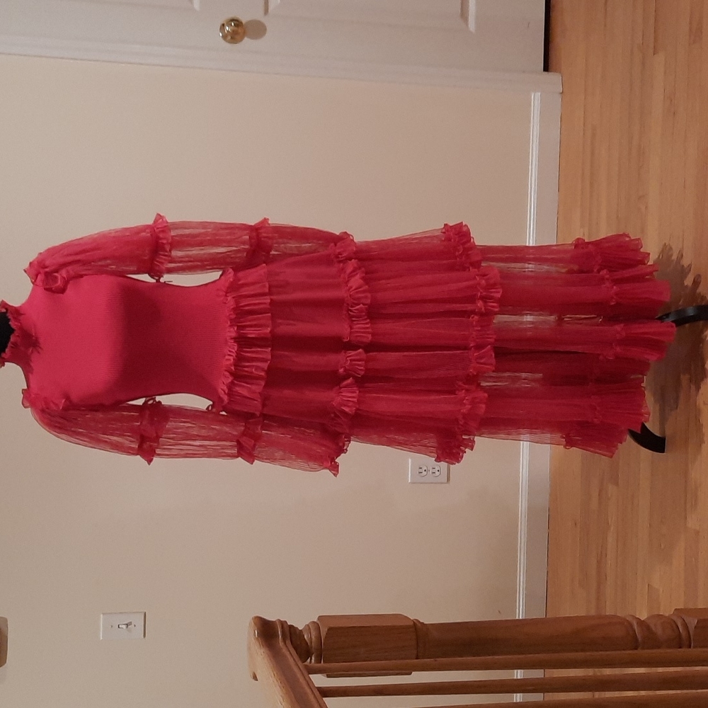 Alexander McQueen Pink Dress